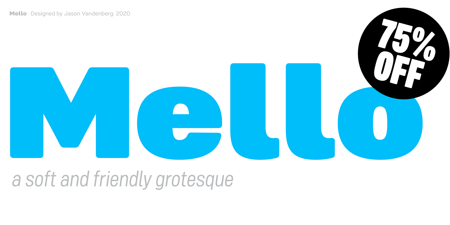 Mello Super Italic Font preview